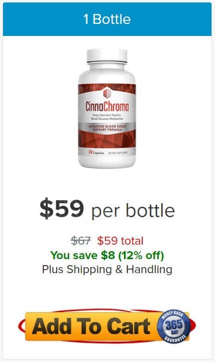 cinnachroma one bottle price